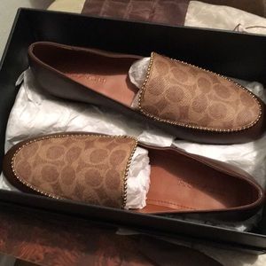Brand new loafers by Coach